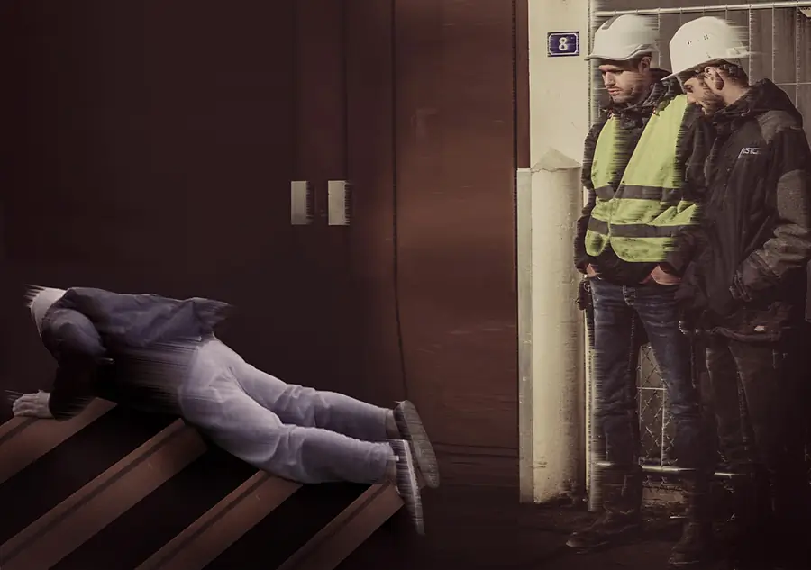 lesionado en el trabajo